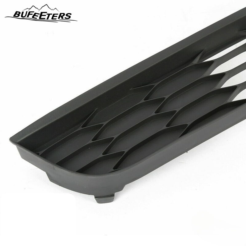 BUFEETERS Front Lower Grille Black Insert W/o Adaptive Cruise Control Fit For 2011 2012 2013 2014 Ford Edge,Honeycomb Style,Matte Black