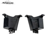 BUFEETERS Front Buper Upper Grille  Fit For 2005 2006 2007 Chevy Silverado 1500 2500HD 3500,Honeycomb Style,Matte Black