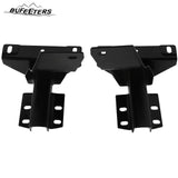 BUFEETERS  Side Step Running Board Nerf Bar Fit For 2006 2007 2008 2009 2010 2011 2012 2013 Land Rover Range Rover Sport,Black&Silver