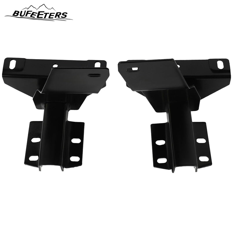 BUFEETERS  Side Step Running Board Nerf Bar Fit For 2006 2007 2008 2009 2010 2011 2012 2013 Land Rover Range Rover Sport,Black&Silver