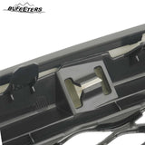 BUFEETERS  Front Bumper Upper Grille Fit For 2016 2017 2018 2019 2020 INFINITI QX60,Mesh Style,Gloss Black