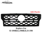 BUFEETERS Front Bumper Upper Snap On Grille Overlay Grill Covers Fit For 2022 2023 2024 Nissan Frontier,Factory Style,Gloss Black