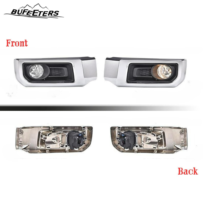 BUFEETERS  13PCS Front Bumper Grille Assembly Body Kits Fit For 2014 2015 2016 2017 2018 2019 Toyota 4Runner Limited,Factory Style,Chrome&Black