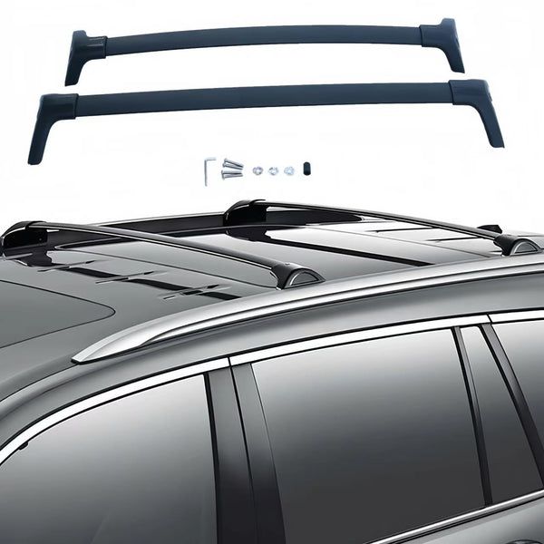 BUFEETERS Roof Rack Cross Bar Fit For 2019 2020 TOYOTA  Rav4 & Rav4 Hybrid,OE Style,Black
