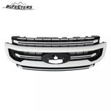BUFEETERS Front Bumper Upper Grille Fit For 2020 2021 2022 F-250 F-350 F-450 F-550 Super Duty,Platinum Style,Oxford White&Matte Black