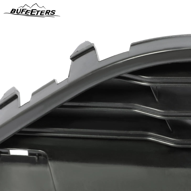 BUFEETERS Front Bumper Face Bar Upper Grille Fit For 2014 2015 2016 2017 2018 Ford Transit Connect,Factory Style,Black