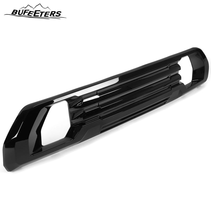 BUFEETERS Front Lower Grille Bumper Filler Fit For 2019 2020 2021 GMC Sierra 1500 AT4/Denali,Factory Style,Gloss Black