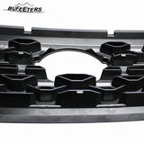 BUFEETERS Front Bumper Upper Snap On Grille Overlay Grill Covers Fit For 2022 2023 2024 Nissan Frontier,Factory Style,Gloss Black