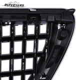 BUFEETERS  Front Upper Grille Fit For 2013 2014 2015 2016 2017 2018 2019 2020 Mercedes Benz S class W222 S400 S550,Maybach Style,Chrome&Black