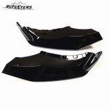 BUFEETERS Front Bumper Spoiler Splitter Lip Kit Fit For 2019 2020 2021 2022 2023 BMW X5 G05,Gloss Black