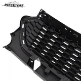 BUFEETERS  Front Bumper Upper Grille Fit For 2017 2018 2019 Ford Escape Kuga,Honeycomb Style,Gloss Black