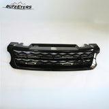 BUFEETERS   Front Side Rear Vent Grille Trim Moulding Fit For Range Rover Sport 2014 2015 2016 2017,Piano Black