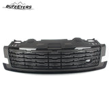 BUFEETERS Front Bumper Upper Grille Fit For 2023 Land Rover Range Rover Vogue,Mesh Style,Black&Gray
