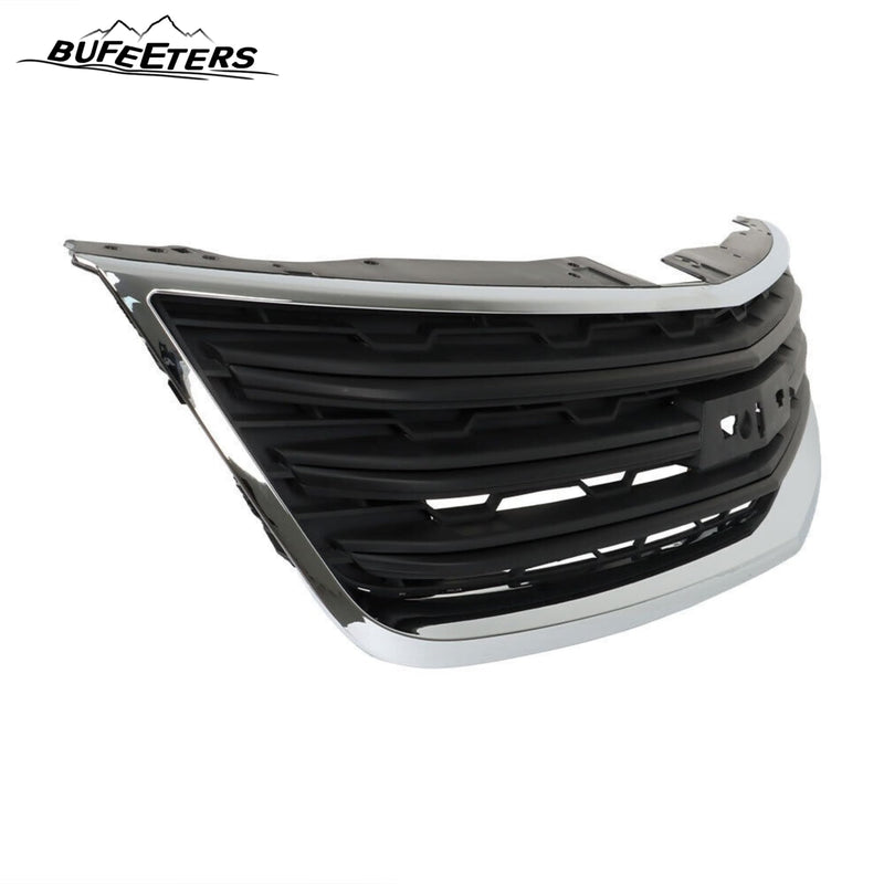 BUFEETERS  Front Bumper Upper Grille Fit For 2013 2014 2015 2016 2017 Chevy Chevrolet Traverse LS LT,
Mesh Style,Chrome&Black