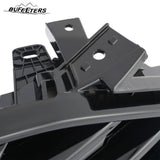 BUFEETERS  Front Bumper Upper Grille Cover W/o Camero Hole Fit For 2019 2020 2021 2022  Ford Edge SE SEL,Mesh Style,Gloss Black