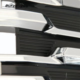BUFEETERS  Front Upper Grille Assembly Chrome Fit For 2018 2019 2020 2021 GMC Terrain,Denali Style