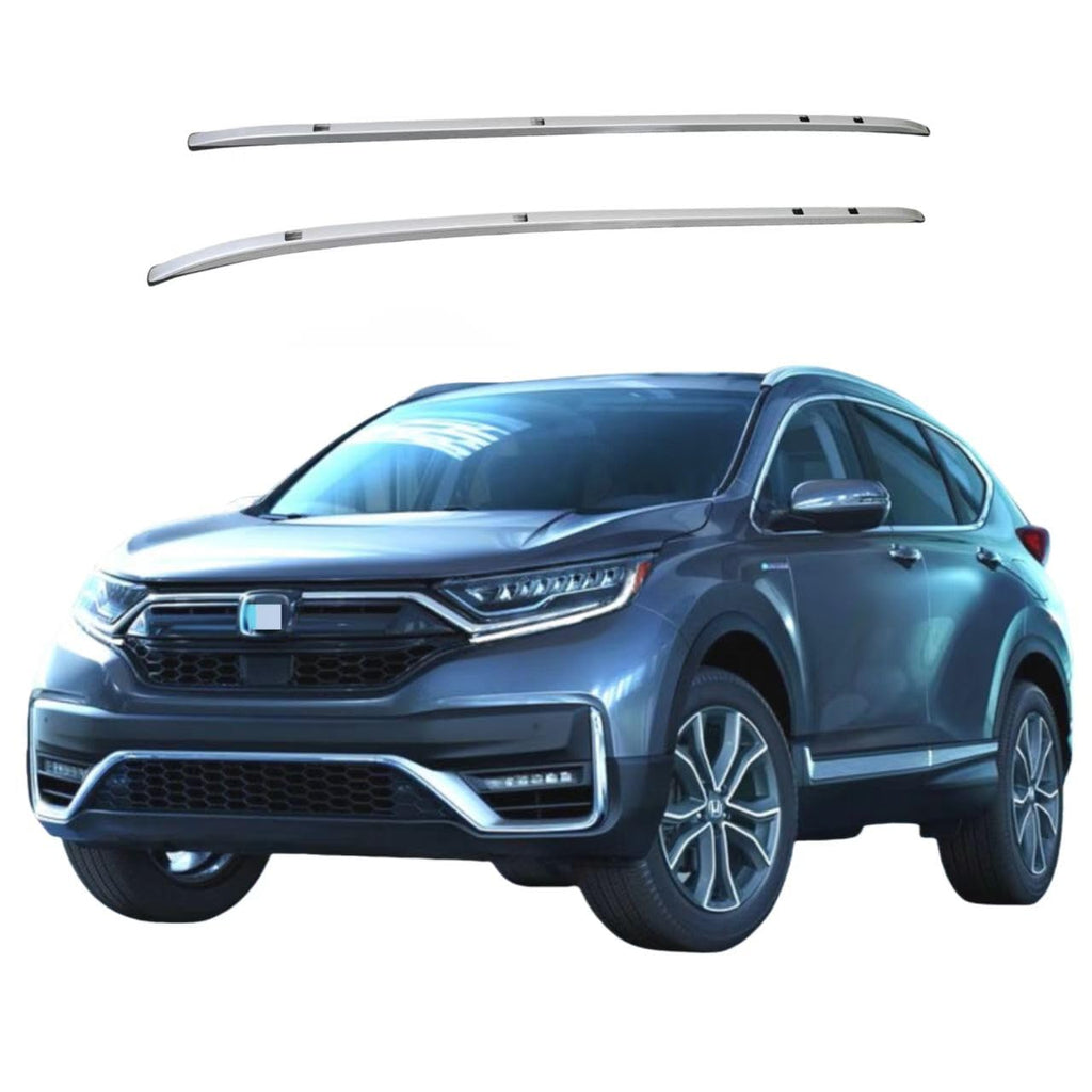 BUFEETERS Roof Rack Set Side Rails Fit For 2023 Honda CRV CR-V Silver Luggage Cargo Carrier