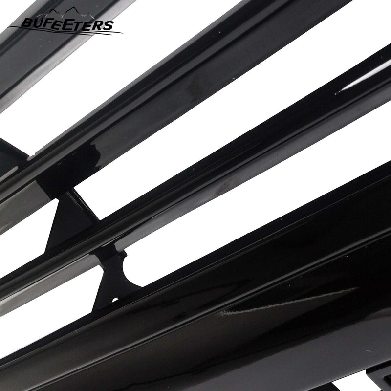 BUFEETERS  Front Bumper Upper Grille W/Camera Hole Fit For 1990-2018 Mercedes Benz W463 G-CLASS,GT/Panamericana Style.All Black