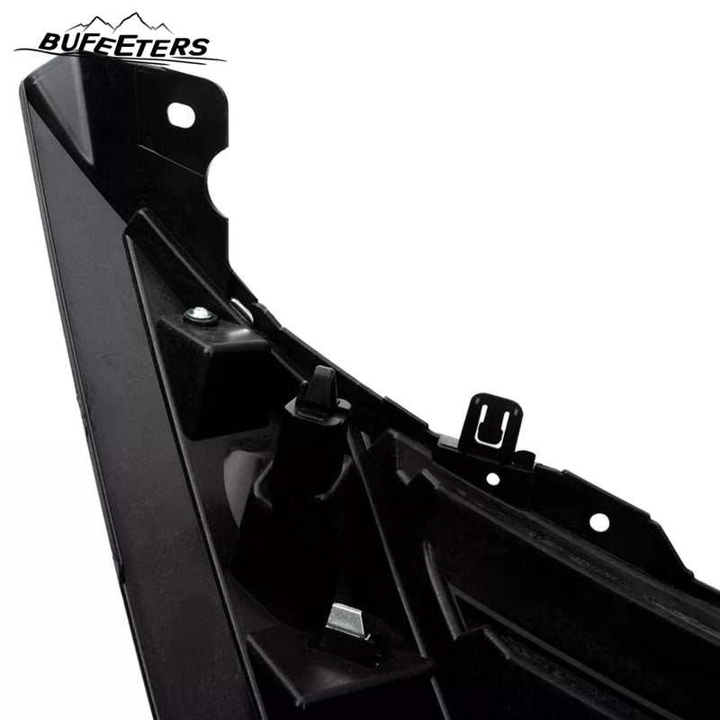 BUFEETERS  Front Bumper Upper Grille Fit For 2016 2017 2018 Nissan Altima Sedan,Mesh Style,Chrome&Black