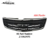 BUFEETERS  Front Bumper Upper Grille Fit For 2013 2014 2015 2016 2017 Chevy Chevrolet Traverse LS LT,
Mesh Style,Chrome&Black
