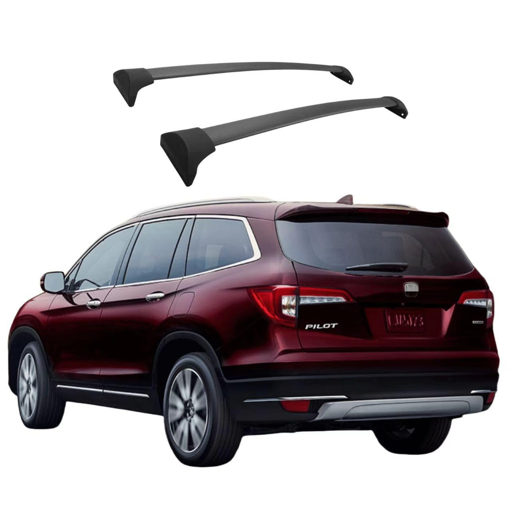 BUFEETERS  Roof Rack Cross Bars Fit For 2016 2017 2018 2019 2020 2021 2022 Honda Pilot,Black