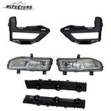 BUFEETERS 14PCS Front Upper Lower Grille Assembly Fog lights Kit Fit For 2017 2018 2019 2020 Nissan Rogue,Factory Style,Chrome&Black