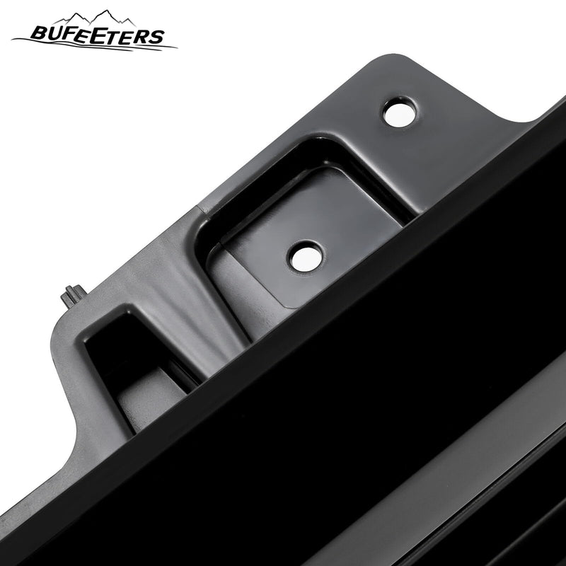 BUFEETERS  Front Upper Grille Fit For 2016 2017 2018 2019 Chevy Silverado 1500,Honeycomb Style,Gloss Black