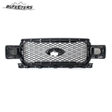 BUFEETERS  Front Radiator Grille Grill Assembly Fit For 2018 2019 2020 Ford F-150,Honeycomb Style,Ruby Red Metallic&Black