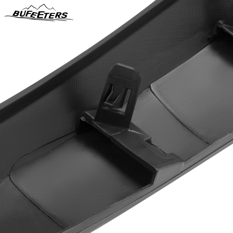 BUFEETERS Front Bumper Grille Trim Molding Fit For 2017 2018 2019 2020 Nissan Rogue,Factory Style,Gloss Black