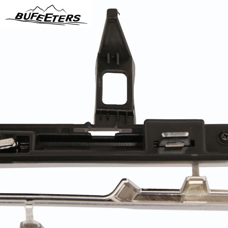 BUFEETERS  Front Upper Grille Assembly Chrome Fit For 2018 2019 2020 2021 GMC Terrain,Denali Style