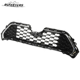 BUFEETERS  Front Bumper Upper Grille Fit For Toyota RAV4 Prime 2021 2022 2023 2024,OE Style,Black