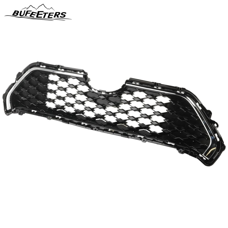 BUFEETERS  Front Bumper Upper Grille Fit For Toyota RAV4 Prime 2021 2022 2023 2024,OE Style,Black
