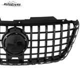 BUFEETERS  Front Bumper Upper Grille Fit For  Mercedes Benz Sprinter 1500 2500 3500 W907,GT Style,Blac2018 2019 2020 2021 2022 2023k
