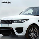 BUFEETERS   Front Side Rear Vent Grille Trim Moulding Fit For Range Rover Sport 2014 2015 2016 2017,Piano Black
