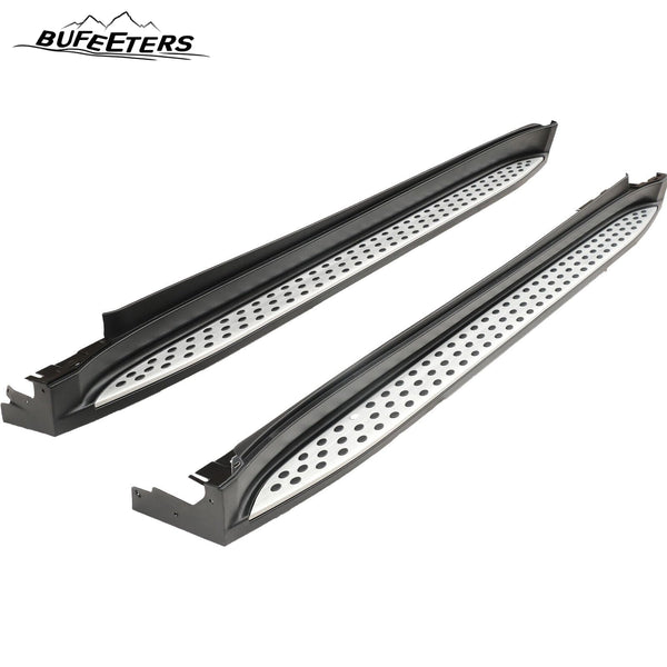 BUFEETERS  Side Step Running Board Nerf Bar Fit For 2006 2007 2008 2009 2010 2011 Mercedes W164 ML350 320 500,Chrome&Silver