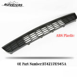 BUFEETERS Front Lower Grille Black Insert W/o Adaptive Cruise Control Fit For 2011 2012 2013 2014 Ford Edge,Honeycomb Style,Matte Black