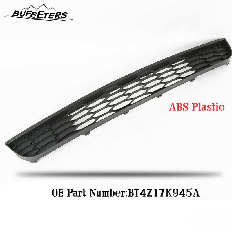 BUFEETERS Front Lower Grille Black Insert W/o Adaptive Cruise Control Fit For 2011 2012 2013 2014 Ford Edge,Honeycomb Style,Matte Black