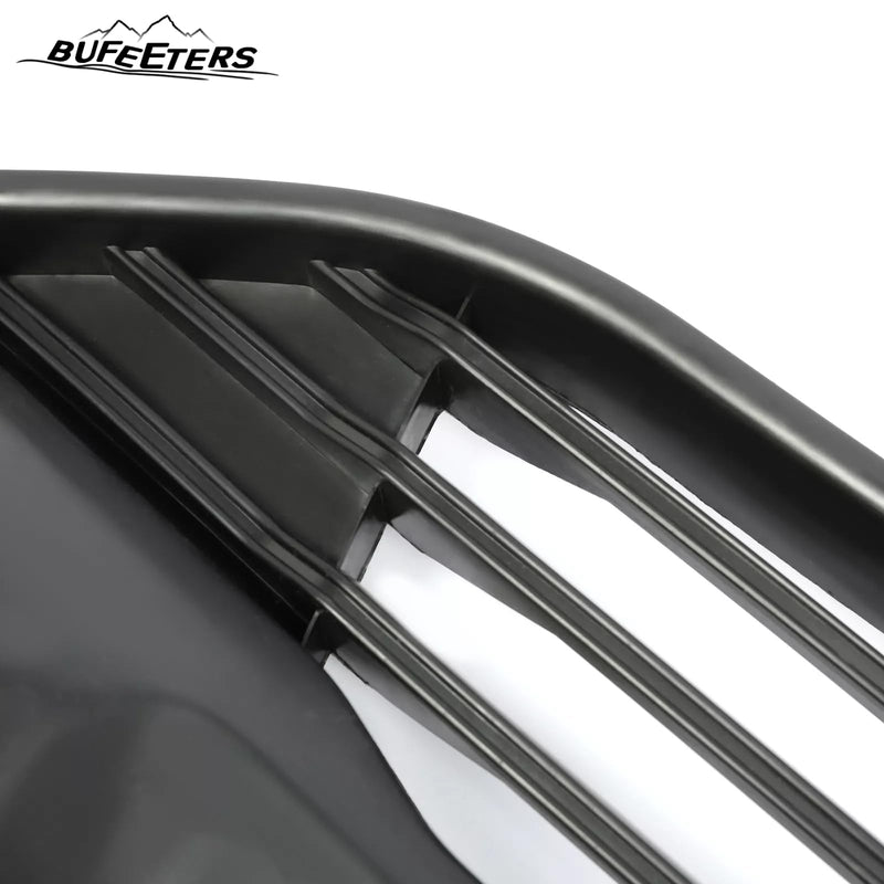 BUFEETERS Front Bumper Face Bar Upper Grille Fit For 2014 2015 2016 2017 2018 Ford Transit Connect,Factory Style,Black