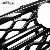 BUFEETERS Front Bumper Upper Snap On Grille Overlay Grill Covers Fit For 2022 2023 2024 Nissan Frontier,Factory Style,Gloss Black