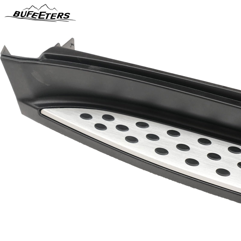 BUFEETERS  Side Step Running Board Nerf Bar Fit For 2006 2007 2008 2009 2010 2011 Mercedes W164 ML350 320 500,Chrome&Silver