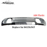 BUFEETERS Front Lower Grille Bumper Filler Fit For 2019 2020 2021 GMC Sierra 1500 AT4/Denali,Factory Style,Chrome
