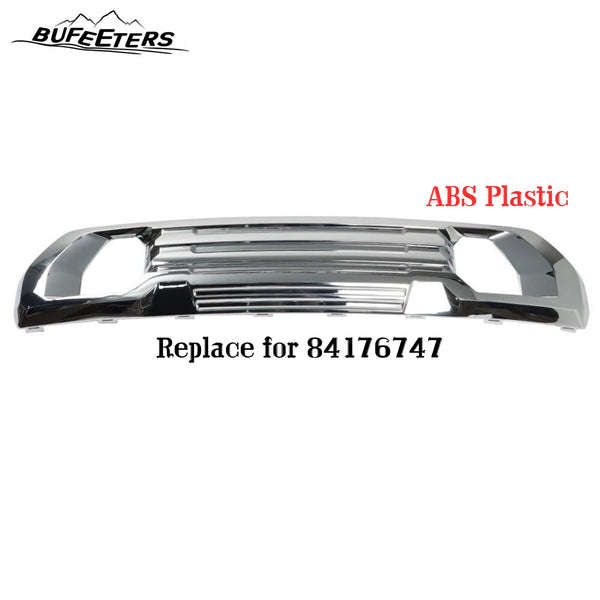 BUFEETERS Front Lower Grille Bumper Filler Fit For 2019 2020 2021 GMC Sierra 1500 AT4/Denali,Factory Style,Chrome