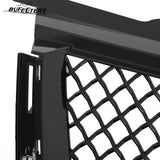 BUFEETERS  Front Bumper Upper Grille Fit For 2008 2009 2010 2011 2012 2013 Cadillac CTS,Mesh Style,Gloss Black
