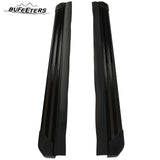 BUFEETERS  Side Step Running Board Nerf Bar Fit For 2009 2010 2011 2012 2013 2014 2015 Honda Pilot,Black&Silver
