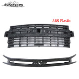 BUFEETERS Front Bumper Upper Grille Assembly Fit For 2019 2020 2021 2022 Chevy Silverado 1500,Horizontal Billet Style,Black