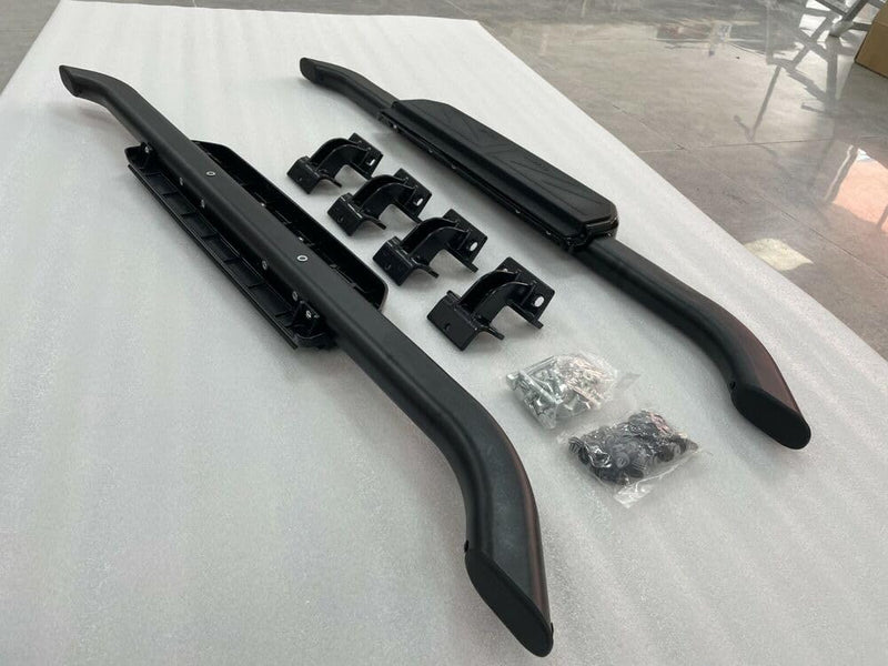 BUFEETERS Side Steps Running Boards Nerf Bars Fit For 2020 2021 2022 2023 2024 Land Rover Defender 90 L663,Black