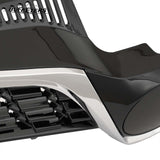 BUFEETERS Front Bumper Grille Model Mesh Grill Trim Fit For 2018 2019 2020 Toyota Sienna,Mesh Style,Chrome&Black