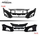 BUFEETERS  7PCS Front Bumper Grille Fog Light Cover Black Molding Fit For 2023 2024 Nissan Altima SR,Factory Style,Gloss Black
