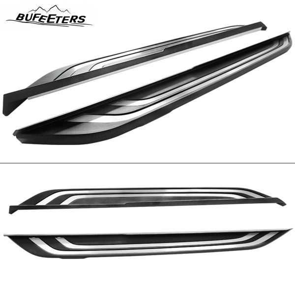 BUFEETERS Side Step Running Board Nerf Bar Fit for 2019 2020 2021 2023 Toyota RAV4,OE Style,Black&Silver