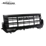 BUFEETERS  Front Bumper Upper Grille Fit For 2020 2021 2022 2023 GMC Acadia SLE SLT,Mesh Style,Gloss Black